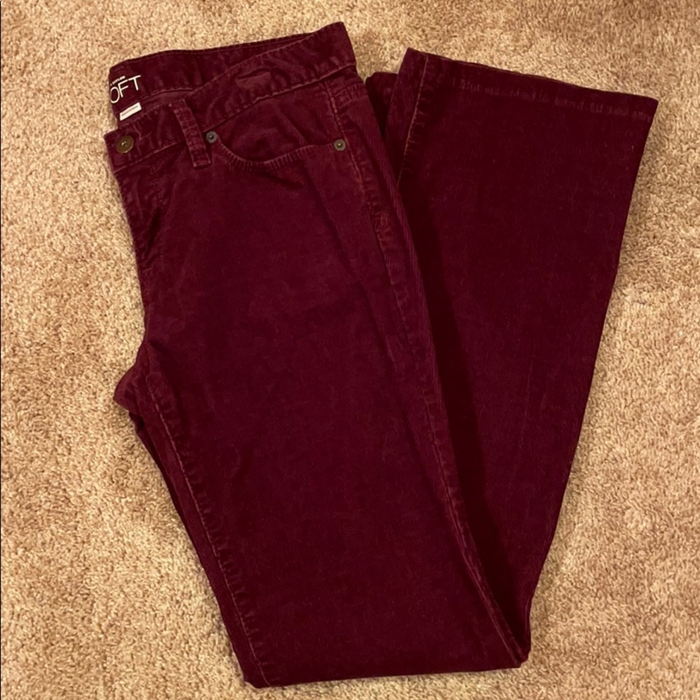 Ann Taylor loft corduroy pants